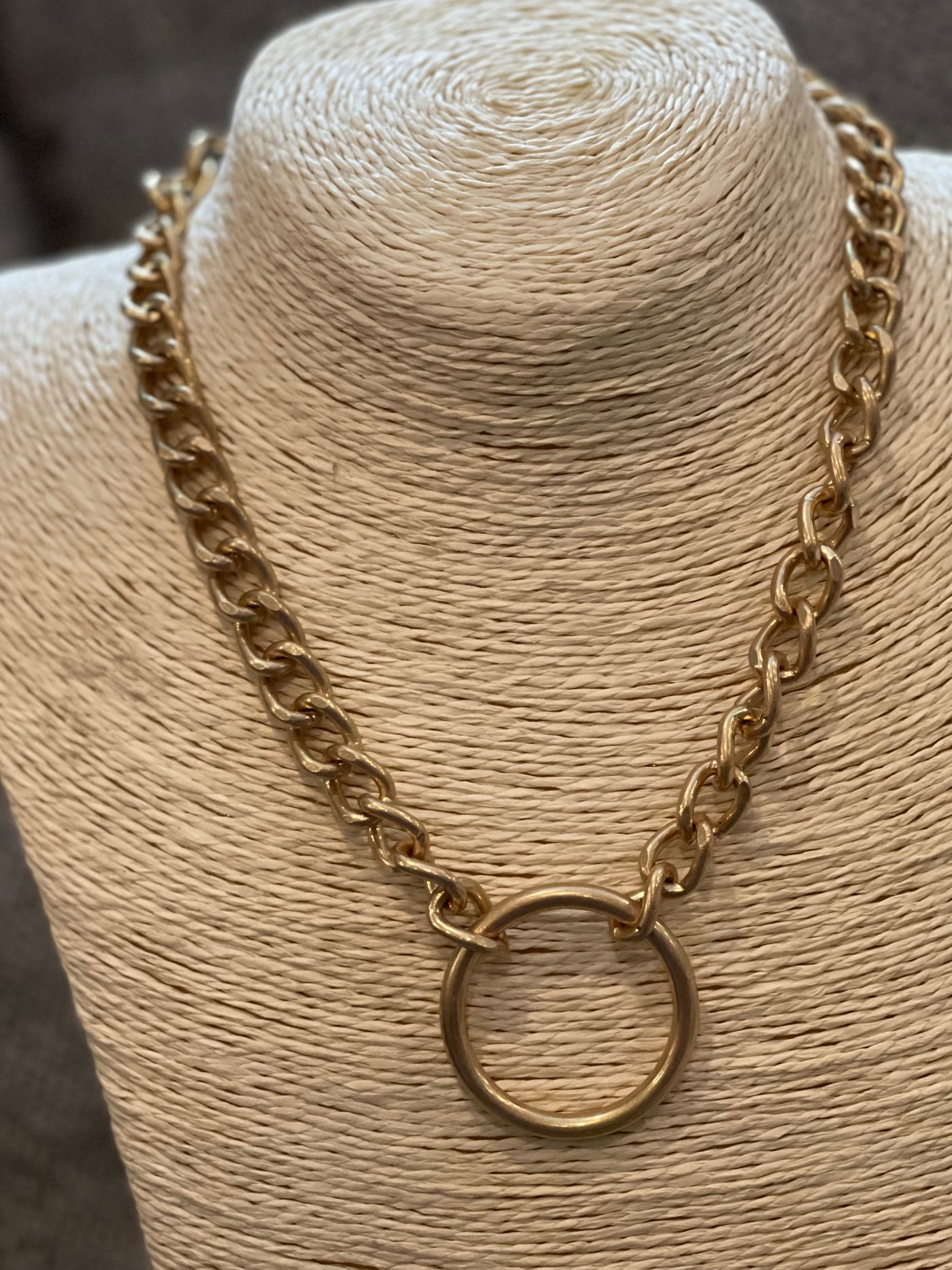 Gold Chain Fashion Necklace