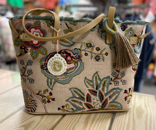 Spartina Jetsetter Tote Jones Hundred Tree of Life