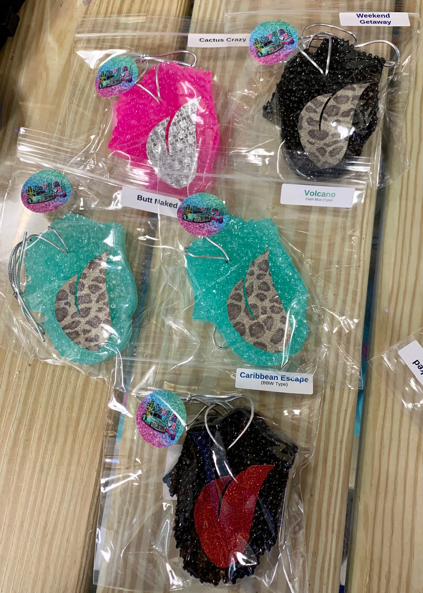 Rolling Stones Mouth w/Tongue Handmade Air Fresheners