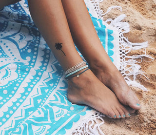 The Beach Bum Temporary Tattoo Pack