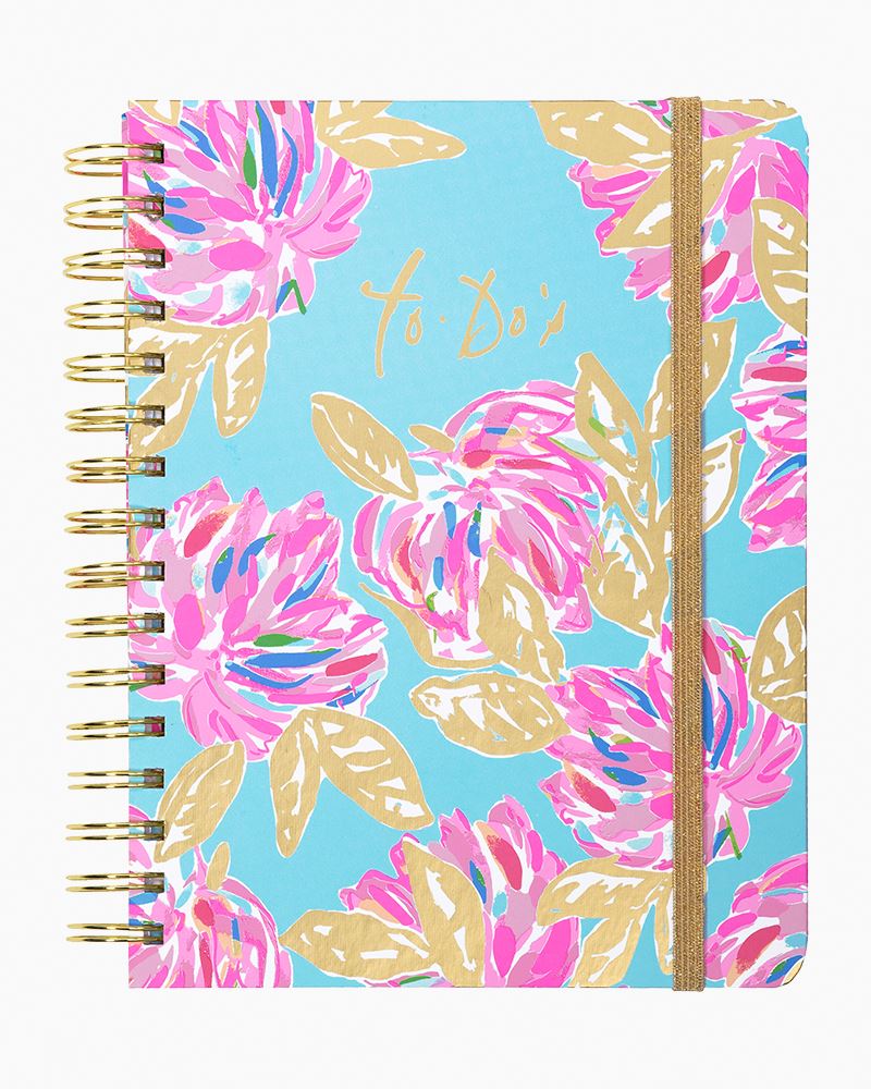 Lilly Pulitzer To Do Planner, Totally Blossum