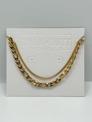 Layered Dainty Chain Necklace