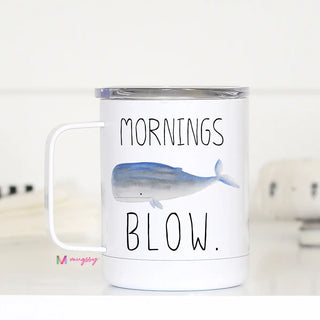 Mornings Blow Travel Cup With Handle