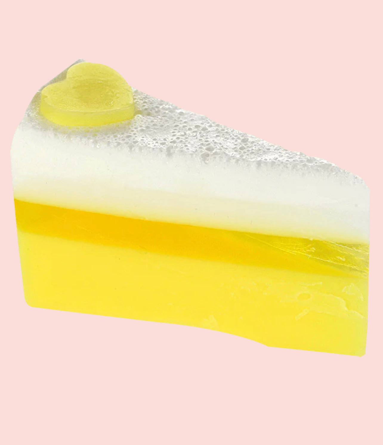 Lemon Meringue Delight Soap Cake