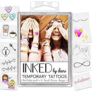 Besties Temporary Tattoo Pack