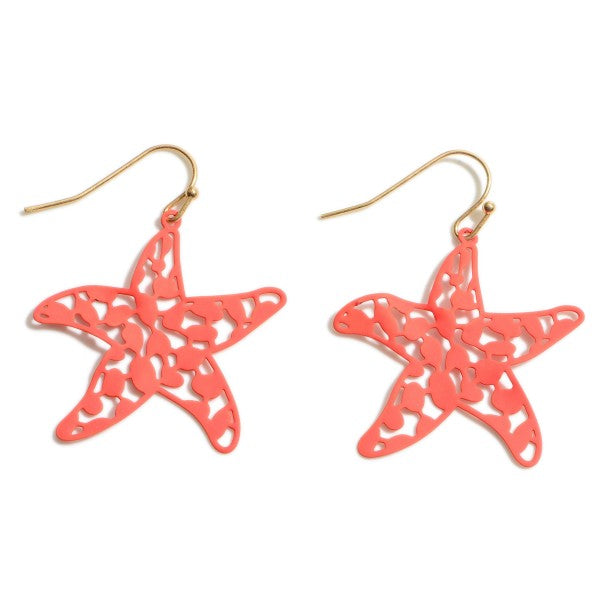 Filigree Starfish Earrings