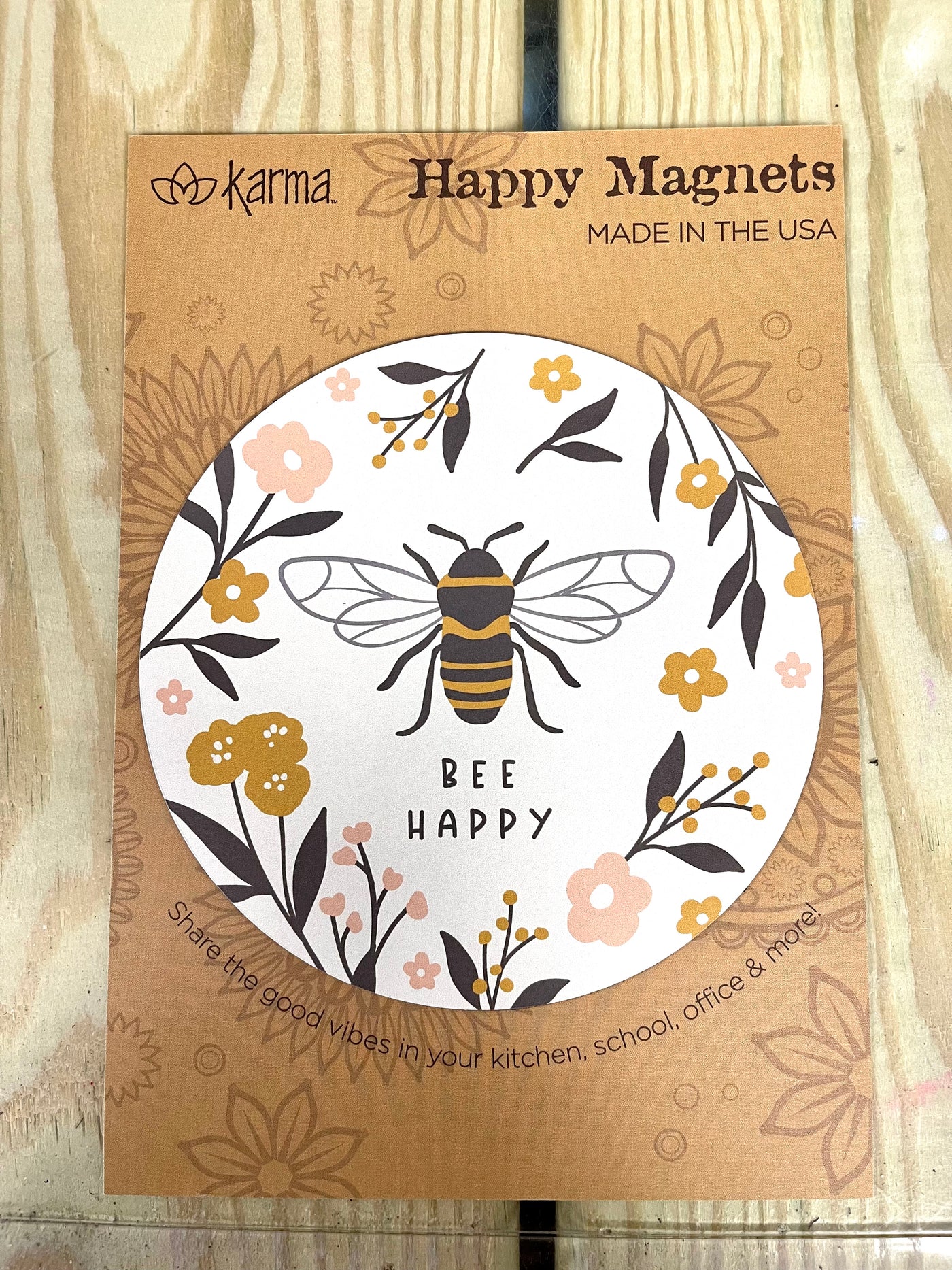 Bee Happy Magnet