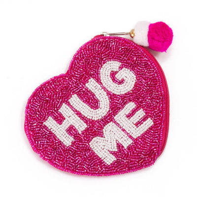 Valentines Seed Bead Pouch