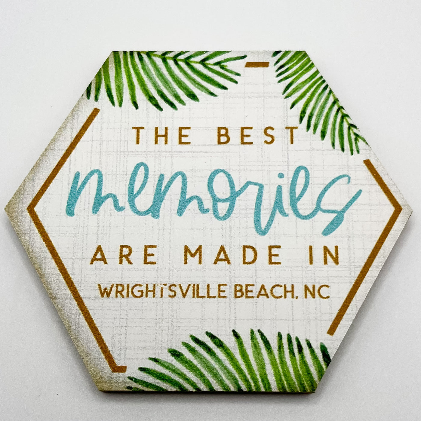 "Best Memories" Coaster Magnet