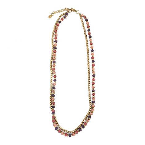 Sachi Mulberry Mix Necklace