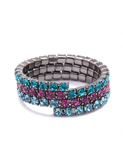 Colorful Crystal Embellished Ring Jewelry