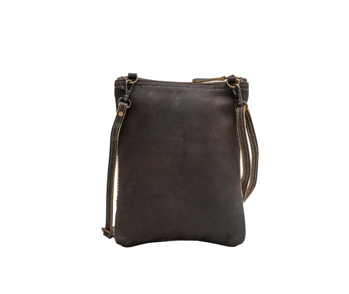 Ripple Leather & Hairon Bag - Myra Bag