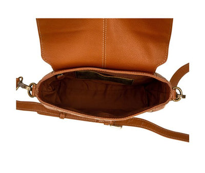 Chaithra Hand-Tooled Bags - Myra Bag