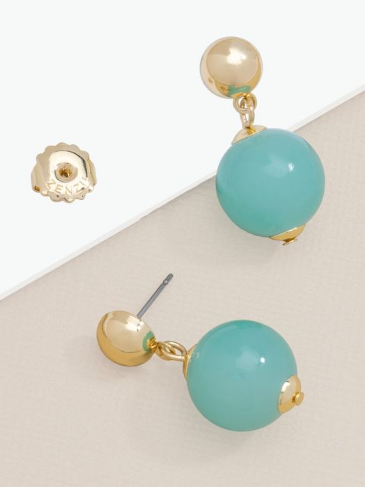 ZENZII Glass Bead Drop Earring Jewelry